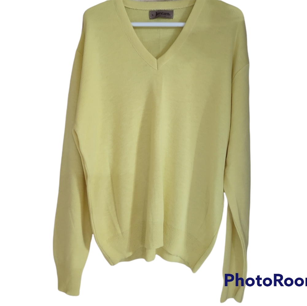 Vintage Jantzen V-Neck Pullover Sweater